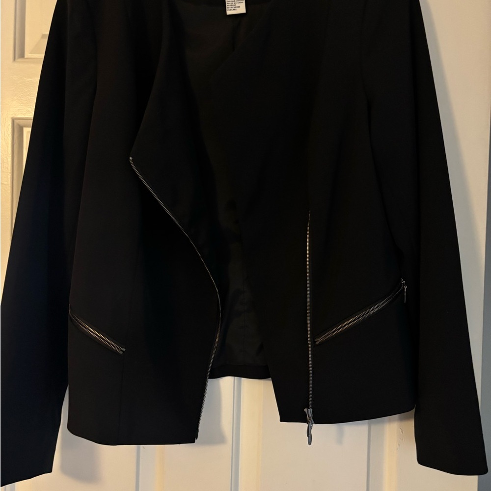 Doncaster Black Blazer Tailored Fit Professional - Picture 2 of 5